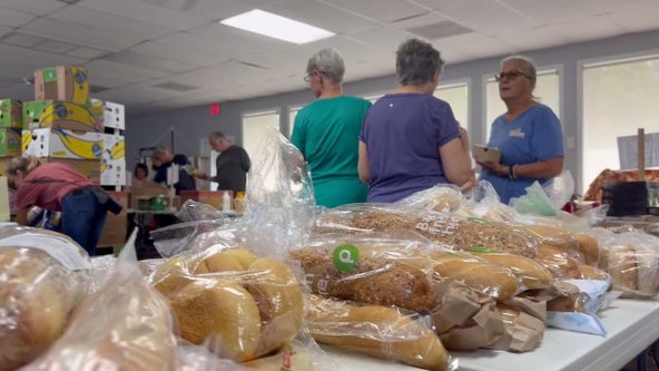 Local food bank serving 32% more people since government shutdown