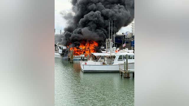 Boat fire destroys 1 fishing boat, damages 2 more at marina on Madeira Beach
