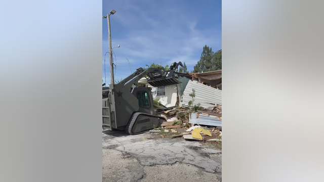 Brevard County criminal crack house demolished by SWAT team