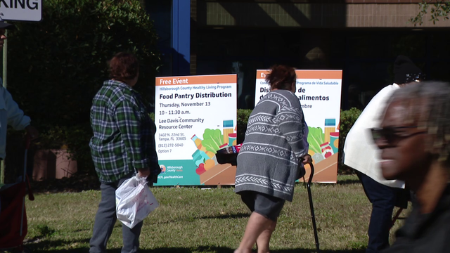 Food giveaway seen as a helping hand for those missing SNAP benefits