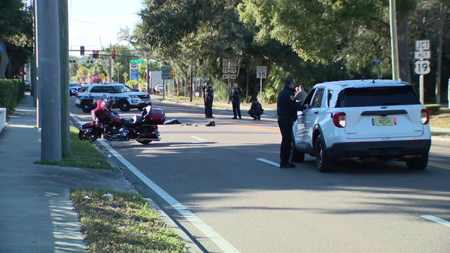 3 hospitalized in bicycle–motorcycle crash, Clearwater police say