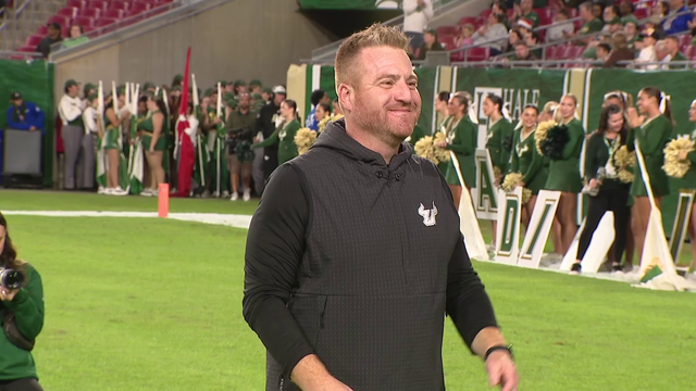 Auburn tabs USF's Alex Golesh as its next coach, replacing Hugh Freeze on the Plains