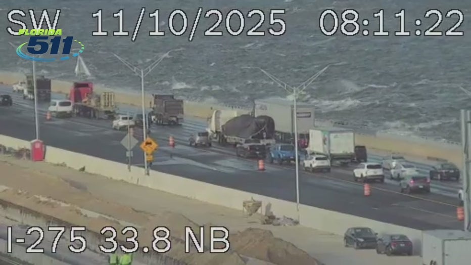 とも DOWLUCK ブランク Waves crashing over Howard Frankland seawall | FOX 13 Tampa Bay