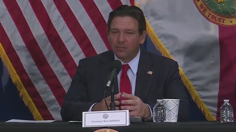 Governor DeSantis touts recent proposal to limit AI access