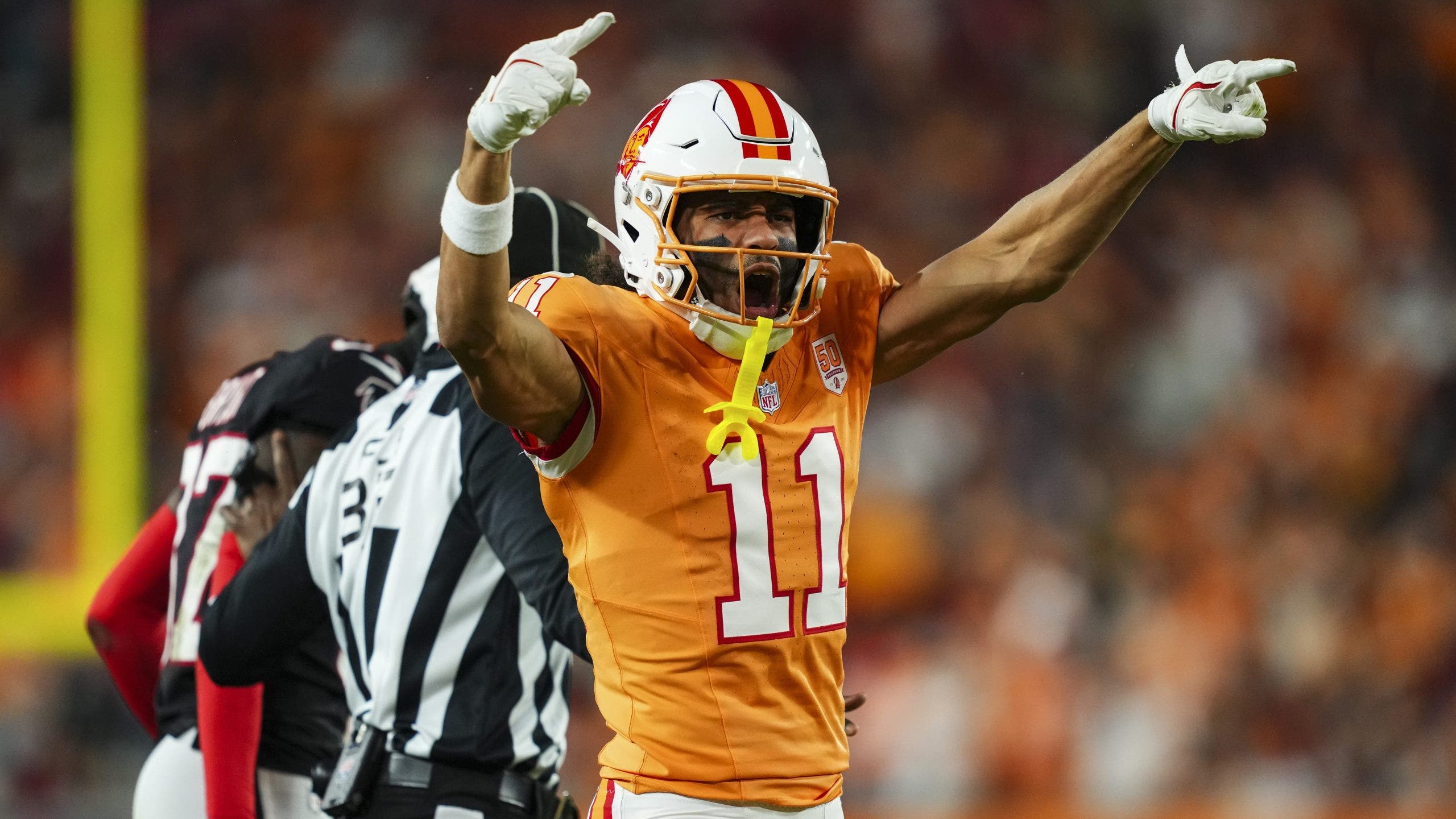 Bucs wide receiver Jalen McMillan says he was almost paralyzed after preseason hit