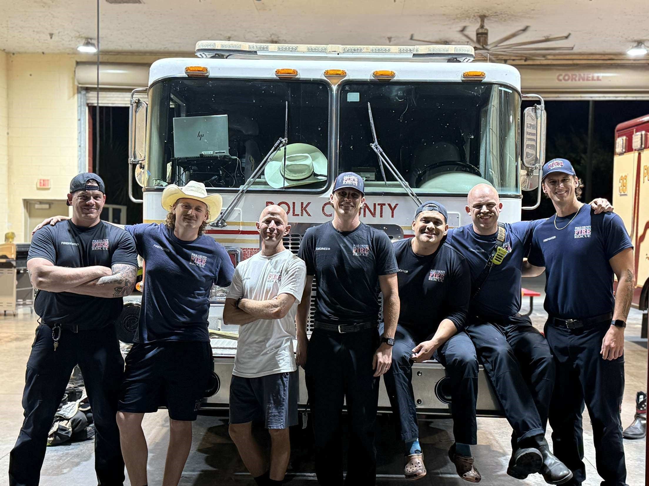 Polk County Fire Rescue rallies around paramedic injured in ambulance crash