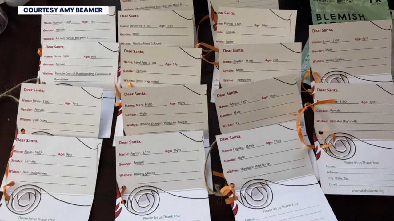 Social media helps connect woman with Bucs, brings Christmas to dozens of foster children