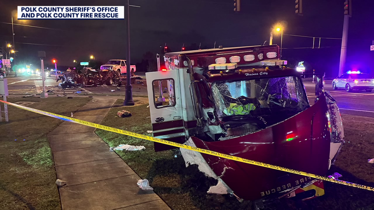 Paramedic's father speaks on son's recovery after serious crash involving ambulance in Winter Haven