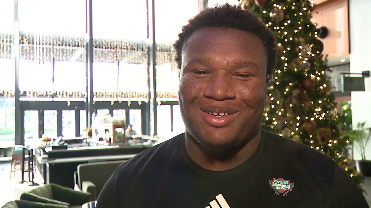 Tampa native Brandon Cleveland returns to home for final game in Gasparilla Bowl