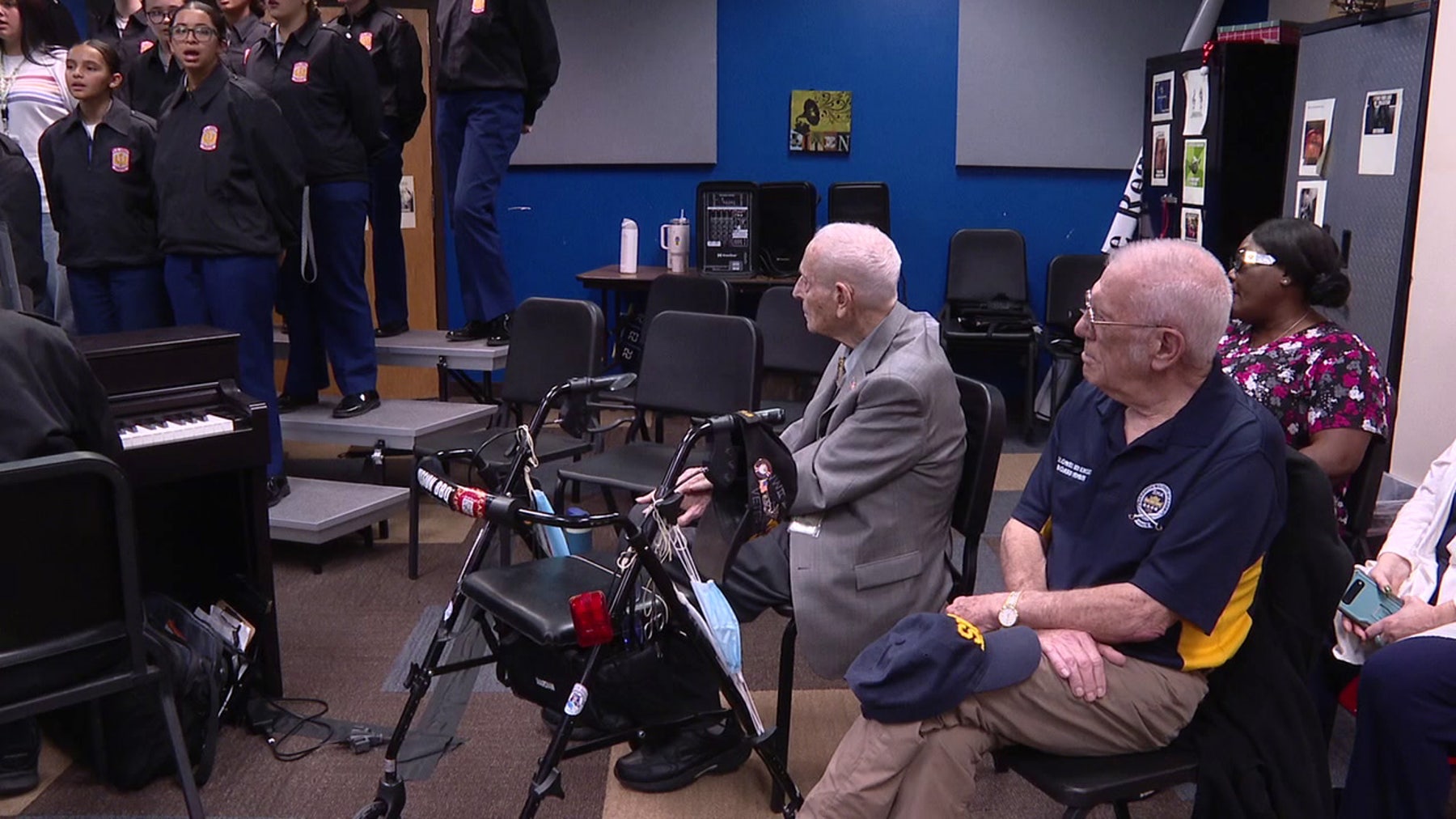 World War II, Korean War veteran prepares for 100th birthday with concert from students
