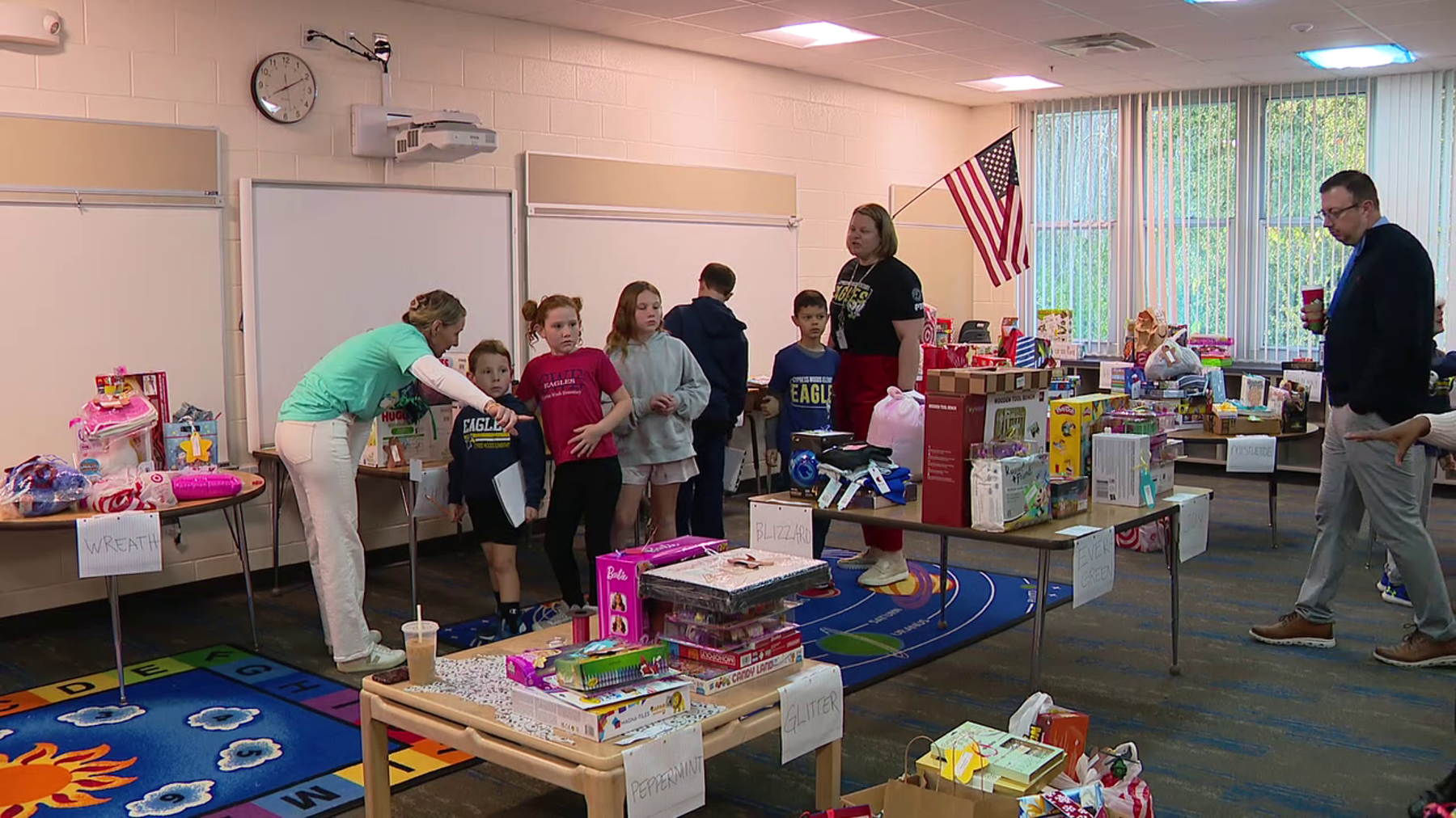 Cypress Woods Elementary School carries on tradition of the Giving Tree Campaign