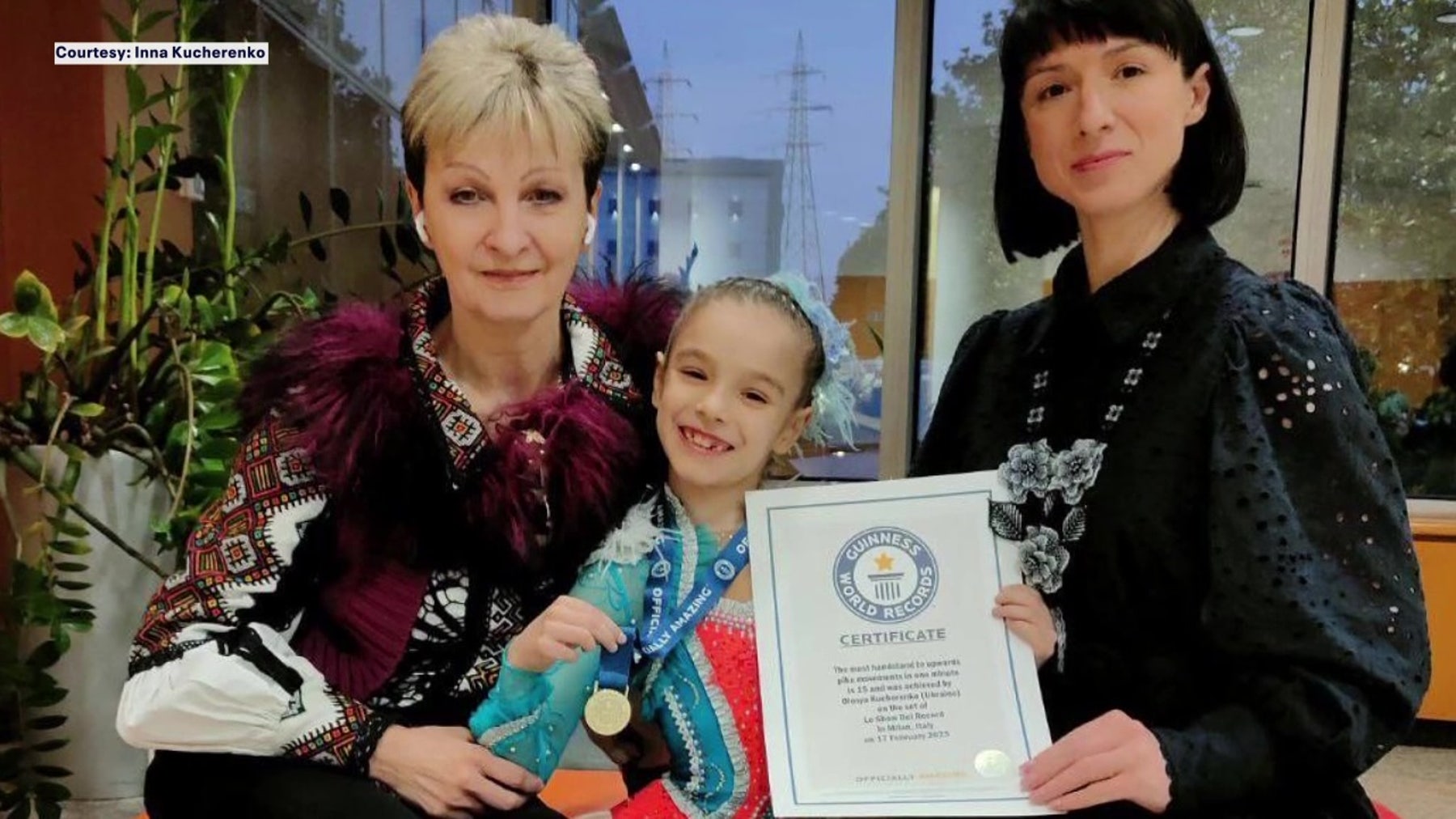 8-year-old world record holder from Ukraine performing in Nik Wallenda's Wonderland: Believe