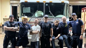 Polk County Fire Rescue rallies around paramedic injured in ambulance crash