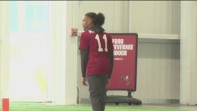 Bucs receivers Mike Evans and Jalen McMillan return to practice