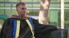 USF Ukrainian student graduates with second degree after 9-year journey through pandemic delays, war impacts