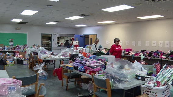 How Salvation Army volunteers sort donated Angel Tree gifts to make sure every child gets a Christmas gift