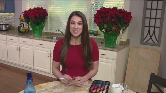 DIY instructions: How to make watercolor ornaments