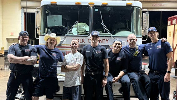 Polk County Fire Rescue rallies around paramedic injured in ambulance crash