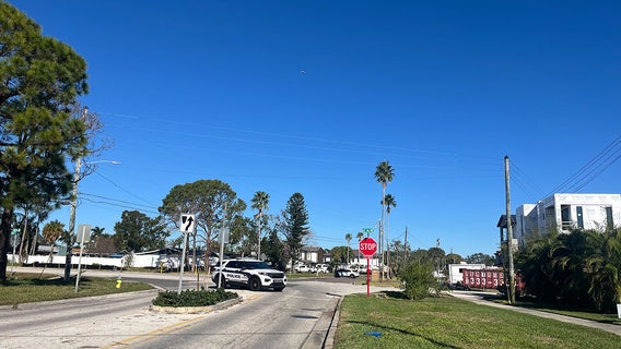 Body discovered in submerged truck in St. Petersburg