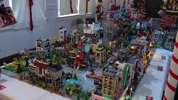 Dazzling displays hope to draw visitors to historic Old Lutz School