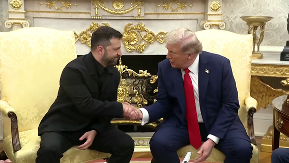 Local Ukrainians react as Trump, Zelenskyy prepare for meeting in Florida