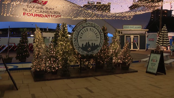 Downtown Tampa's Winter Village marks 10th year with ice shows, skating and local shops