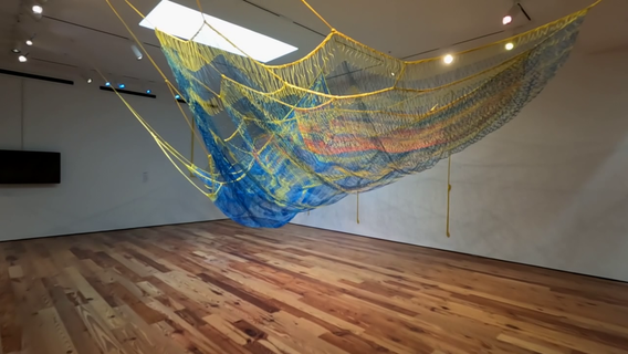Sarasota Art Museum exhibition highlights 40-year career of Janet Echelman