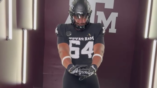 Clearwater High School football star Sam Roseborough signs with Texas A&M