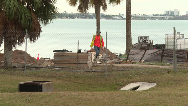 Work progresses on City of Sarasota parks following 2024 hurricane season