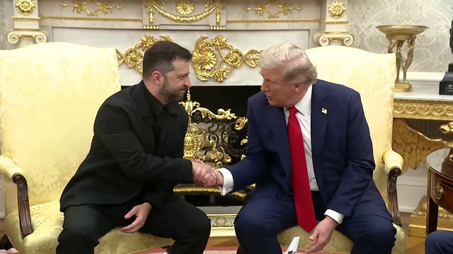 Local Ukrainians react as Trump, Zelenskyy prepare for meeting in Florida