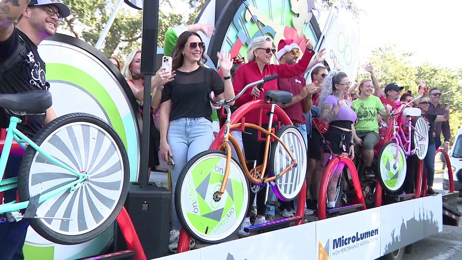 150 bikes delivered to Tampa children during annual holiday event