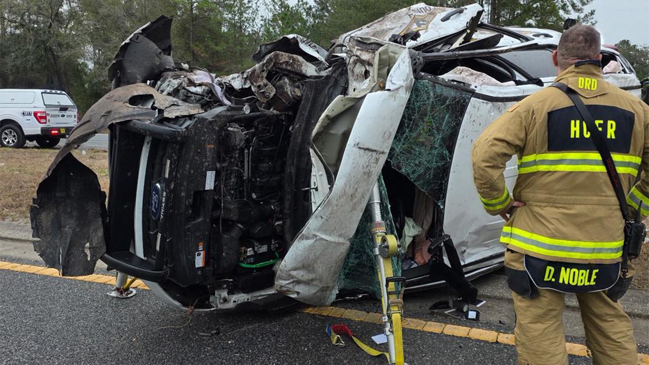 Brooksville rollover crash on US 41 leaves deputy, driver hospitalized: FHP