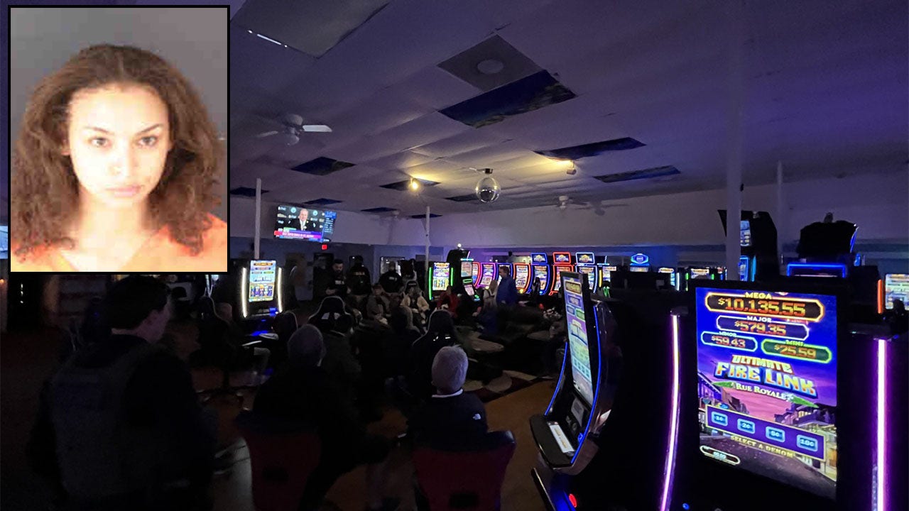 Venice woman arrested in illegal gambling operation at arcade, 66 slot machines seized: SCSO