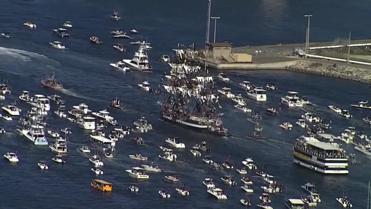 Gasparilla invasion route shifted due to wind forecast