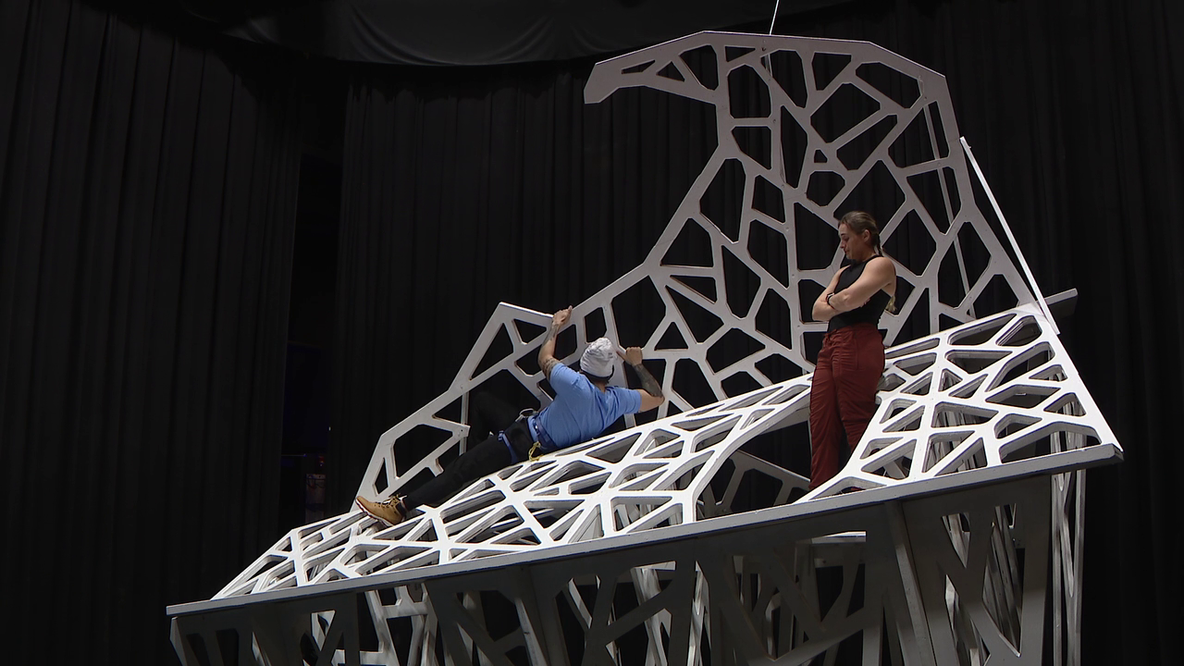 Stageworks Theatre actors tell grand story in small, intimate space in 'Touching the Void'