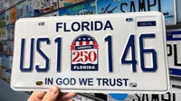 Florida’s new ‘America 250’ license plate design catching drivers’ attention