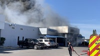 Fire rips through Ford dealership in Winter Haven