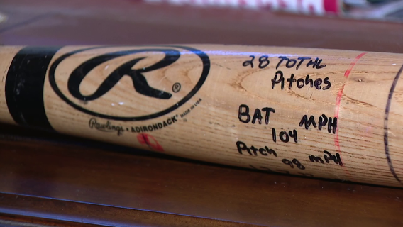 Odessa man looks to sell record-breaking bat for $39,000