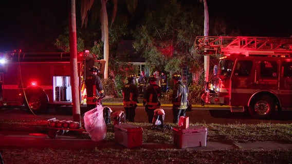 St. Pete couple evacuates burning home: SPFR