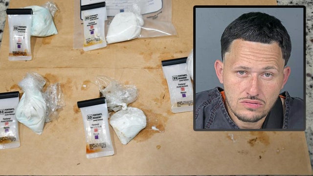 Fentanyl dealer with nearly 400 grams arrested while trying to flush drugs down the toilet: HCSO