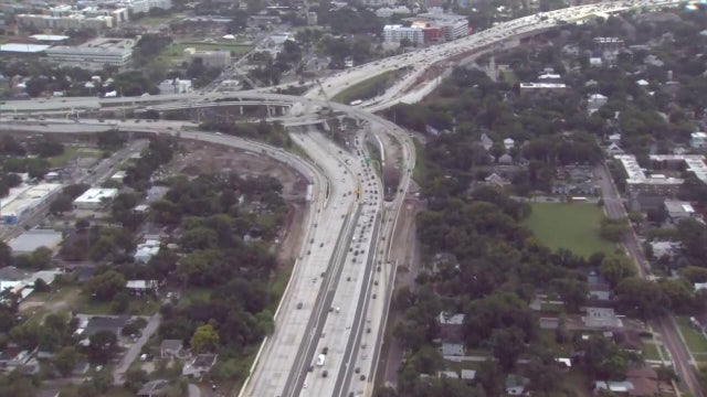 Westbound I-4 lanes closes overnight at Tampa's Malfunction Junction