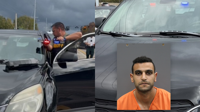 Largo man driving SUV with emergency lights arrested for impersonating law enforcement: HCSO