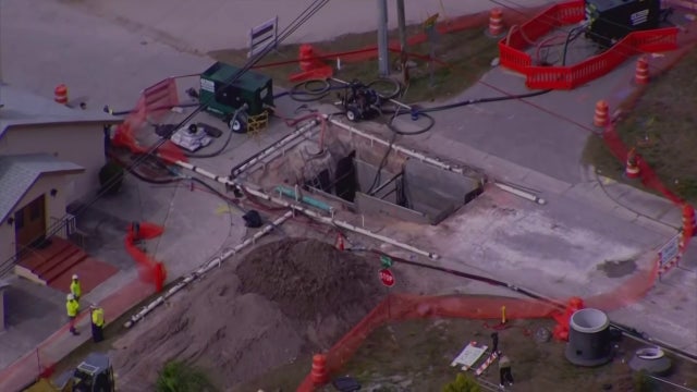 Injured construction worker pulled from trench that collapsed in Safety Harbor