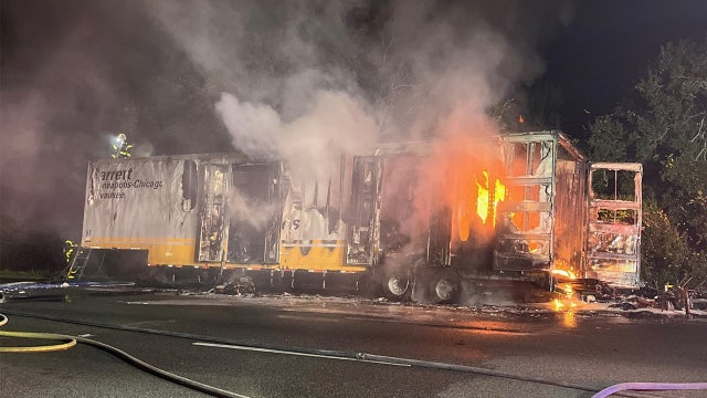 Vehicle fire shuts down I-75 southbound for several hours: FHP