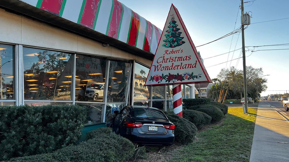 Car loses control, crashes into Clearwater Christmas shop: First responders