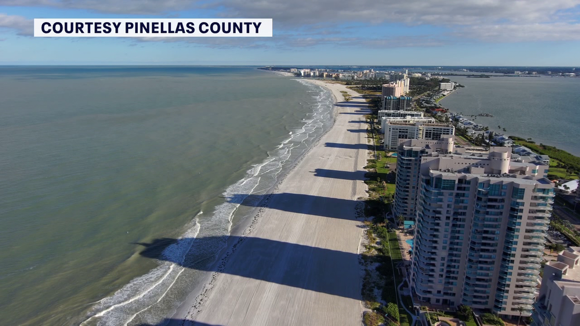 Pinellas County leaders celebrate completion of $126 million beach renourishment project
