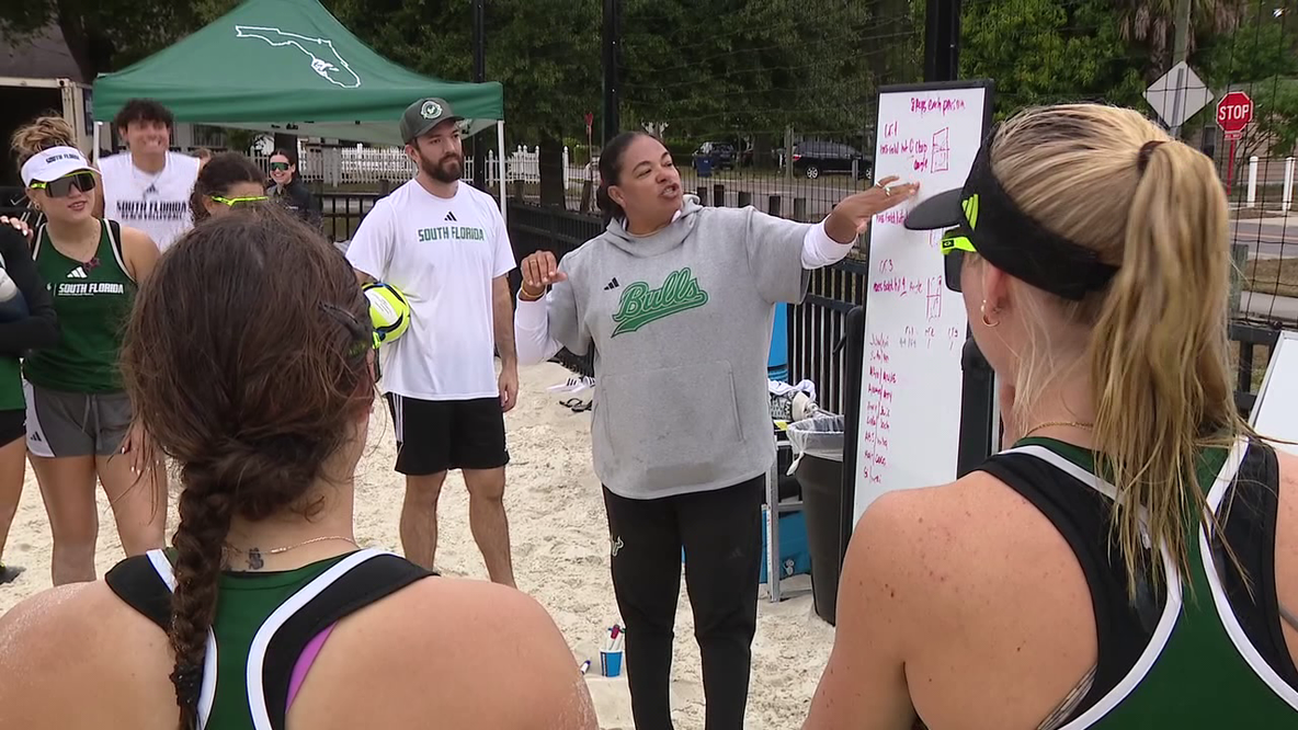 USF beach volleyball excited to kick off inaugural season