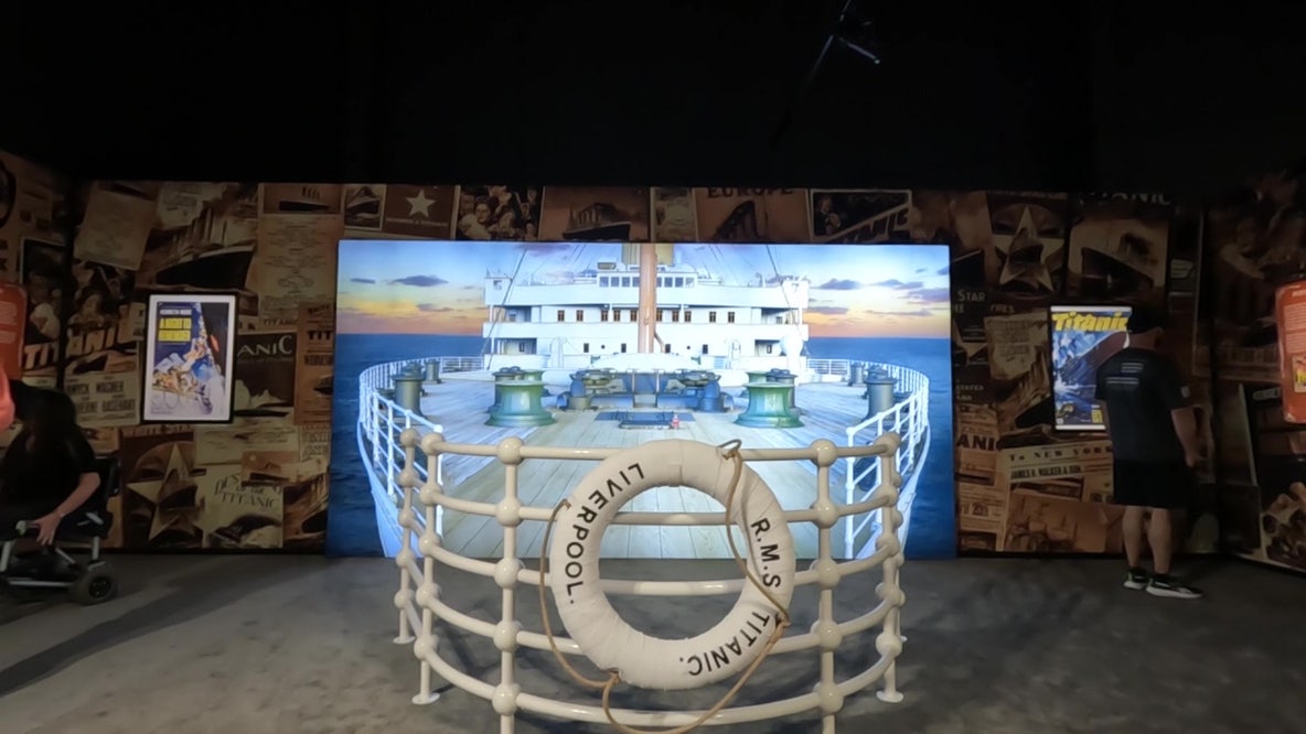 Stories from Titanic continue to be told over a century later at large traveling exhibition