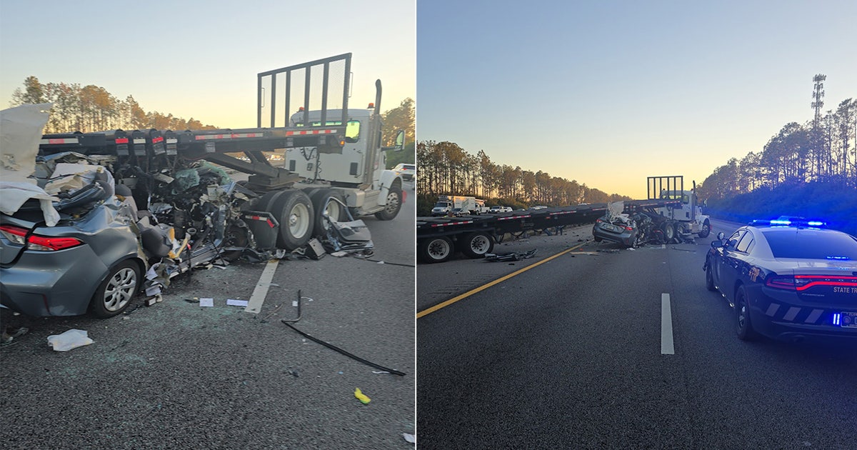 Driver arrested after trying to make illegal U-turn that caused serious I-75 crash in Hillsborough County