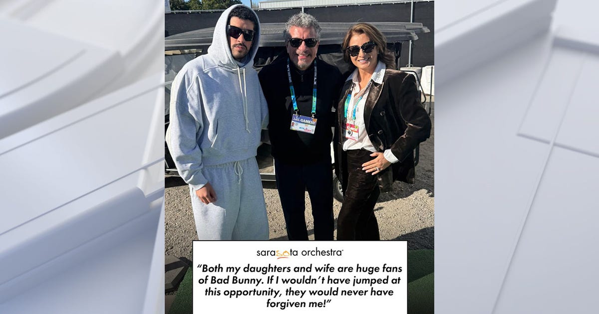 Sarasota conductor appears in Bad Bunny’s halftime show: 'The music feels like home'